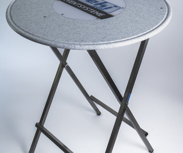Stehtisch Individuell | Inlay mit Ihrem Logo & Design